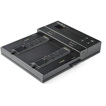 STARTECH STARETCH.COM Standalone M.2 SATA M.2 NVMe Duplicator/ Eraser HDD/SSD Cloner/ Wiper M.2 PCIe AHCI/NVMe 2.5/ 3.5inch SATA Drives (SM2DUPE11)