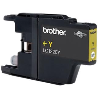 BROTHER LC1220Y - Yellow - original - blister with acoustic / electromagnetic alarm - ink cartridge - for Brother DCP-J525, DCP-J725, DCP-J925, MFC-J430, MFC-J625, MFC-J825, MyMio MFC-J825 (LC1220YBPDR)