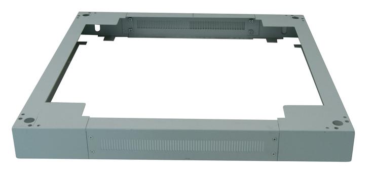 INTELLINET INT 19" Plinth, 90 (h) x 600 (w) x 800 (d), Steel frame, Gre (712811)