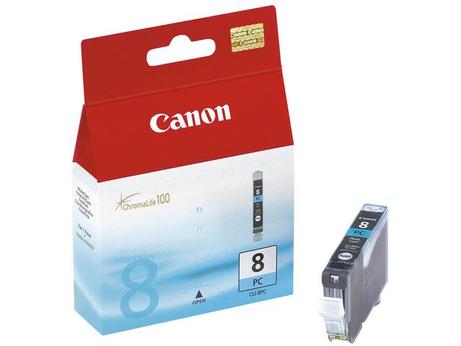 Canon CLI-8PC - Fotocyan - original - blekkbeholder - for PIXMA iP6600D, iP6700D, MP950, MP960, MP970, Pro9000, Pro9000 Mark II (0624B001)