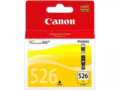 Canon CLI-526Y - 9 ml - gul - original - blekkbeholder - for PIXMA iP4950, iX6550, MG5250, MG5350, MG6150, MG6250, MG8150, MG8250, MX715, MX885, MX895