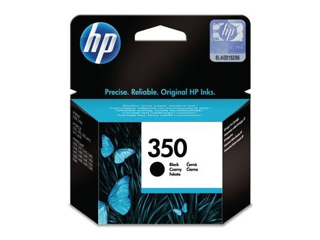 HP 350 Black Standard Capacity Ink Cartridge 5ml - CB335E (CB335EE)