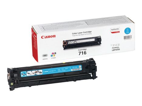 CANON n 716 C - 1979B002 - 1 x Cyan - Toner Cartridge - For iSENSYS LBP5050, LBP5050N, MF8030CN, MF8040Cn, MF8050CN, MF8080Cw (1979B002)