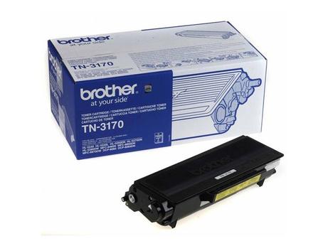 Brother TN3170 - svart - original - tonerpatron (TN3170)
