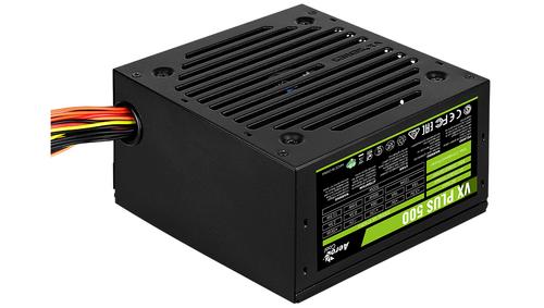 AEROCOOL Vx Plus 500 Power Supply Unit  (AEROPGSVX-500PLUS-80)