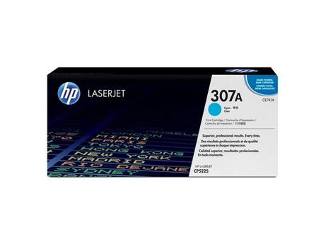 HP 307A - cyan - original - LaserJet - tonerpatron (CE741A) (CE741A)