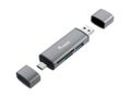 EQUIP Card Reader With Usb 3.0 Hub,