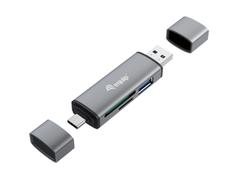 EQUIP Card Reader With Usb 3.0 Hub,