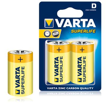 VARTA Batterie Zink-Kohle,  Mono, (02020 101 412)