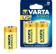 VARTA Batterie Zink-Kohle,  Mono, F-FEEDS