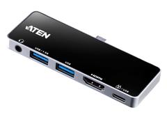 ATEN USB-C Travel Dock 5 in 1 with Power Pass Through– PD92W