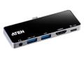 ATEN USB-C Travel Dock 5 in 1 with Power Pass Through– PD92W (UH3238-AT)
