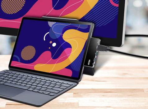 ATEN USB-C Travel Dock 5 in 1 with Power Pass Through– PD92W (UH3238-AT)