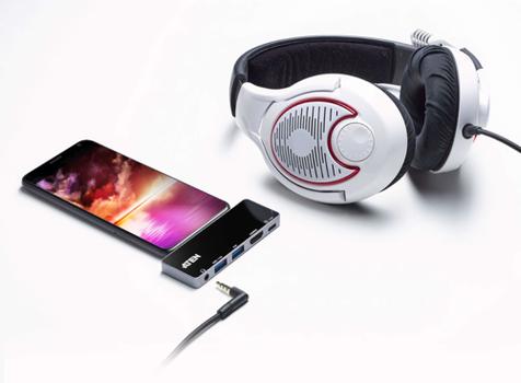 ATEN USB-C Travel Dock 5 in 1 with Power Pass Through– PD92W (UH3238-AT)