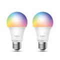 TP-LINK L530E Smart WiFi LED bulb Multicolor 2.4 GHz IEEE 802.11b/g/n E27 8.7W 2500K 2-pack
