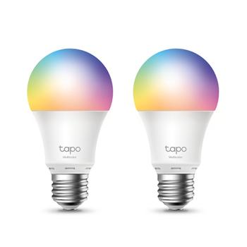 TP-LINK L530E Smart WiFi LED bulb Multicolor 2.4 GHz IEEE 802.11b/ g/ n E27 8.7W 2500K 2-pack (TAPO L530E(2-PACK))