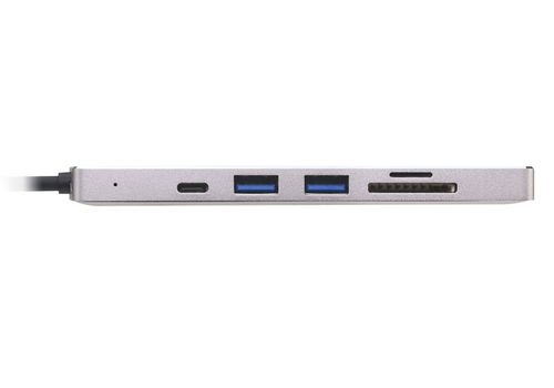 ATEN USB-C Multiport Mini Dock with Power Pass Through PD60W (UH3239-AT)