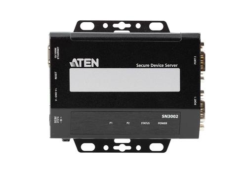 ATEN 2-Port RS-232 Secure Device Server over Ethernet Transmission (SN3002-AX-G)