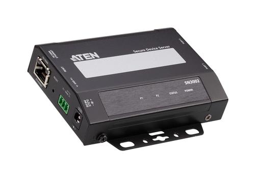 ATEN 2-Port RS-232 Secure Device Server over Ethernet Transmission (SN3002-AX-G)