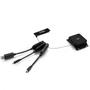 C2G Universal Mount 4K HDMI Adapter DP+USBC (C2G30029)