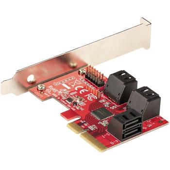 STARTECH SATA PCIE CARD - 6 PORT (6GBPS) PCIE SATA EXPANSION CARD ASM1166 (6P6G-PCIE-SATA-CARD)