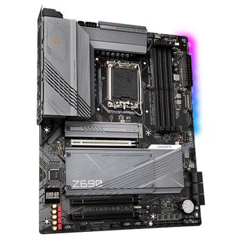 GIGABYTE Z690 GAMING X Hovedkort,   LGA1700 Hovedkort,   ATX, DDR4, 3x PCI-E X16, 2x m.2, 2xUSB 3.2, (Z690 GAMING X)