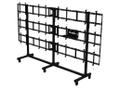 PEERLESS Portable Video Wall Cart 4x3