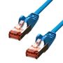 ProXtend CAT6 F/UTP CCA PVC Ethernet Cable Blue 20cm