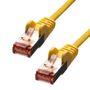 ProXtend CAT6 F/UTP CCA PVC Ethernet Cable Yellow 20cm