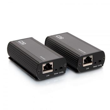 C2G 1-Port USB C Extender Transmitter to Receiver Kit - USB 3.2 Gen 1 - USB-förlängningskabel - upp till 10 m (C2G54278)