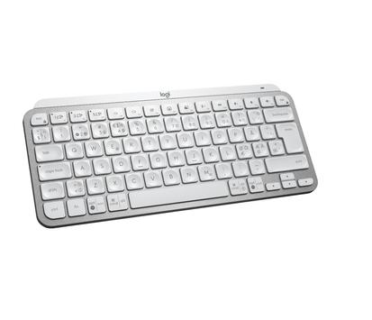 Logitech MX Keys Mini - Office - tastatur - QWERTY - Nordisk (dansk/ finsk/ norsk/ svensk) - blekgrå (920-010493)