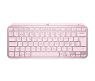 Logitech MX Keys Mini - Office - tastatur - QWERTY - Nordisk (dansk/ finsk/ norsk/ svensk) - rosa (920-010494)