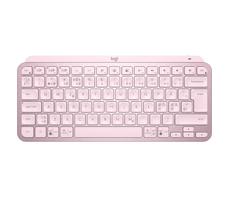Logitech MX Keys Mini - Office - tastatur - QWERTY - Nordisk (dansk/finsk/norsk/svensk) - rosa