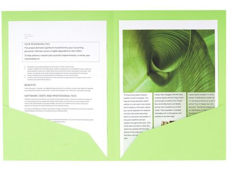 EXACOMPTA Dokumentmappe 24x32 cm m. lomme 5 ass. enkeltfarver Pk. 25 stk. (415000E)