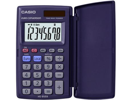 CASIO HS 8 VER Euro calculator (HS8VER)