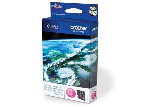 BROTHER INK CARTRIDGE LC985M MAGENTA 260 PAGES IN (LC985M)