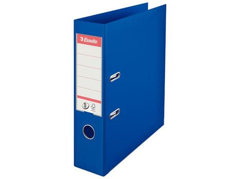 ESSELTE No.1 Lever Arch File Polypropylene A4 75mm Spine Width Navy Blue (Pack 10) 811350 (811350)