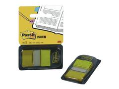 POST-IT indexfaner 680-5 gul 25,4x43,2mm 50stk/pak