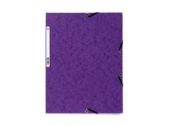 EXACOMPTA Strikkmappe EXACOMPTA A4 3 kl 400g lilla