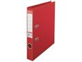 ESSELTE No.1 Lever Arch File Polypropylene A4 50mm Spine Width Red (Pack 10) 811430