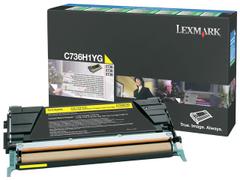 LEXMARK Yellow  Return Program Print Cartridge High Yield