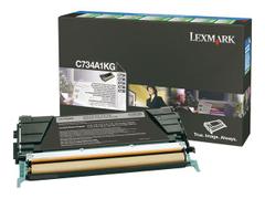 LEXMARK Toner Lexmark C734A1KG 8K sort