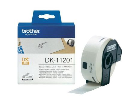 BROTHER Etikett BROTHER DK11201 29x90mm 400/FP (DK-11201)