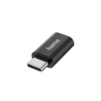 HAMA USB-C Adapter til Micro-USB USB 2.0, 480 Mbps (00200310)