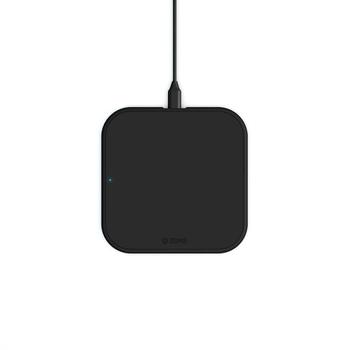 ZENS Essential Single Lader QI 10W Svart 5mm Slim (Apple + Samsung QC) (ZESC12B/00)
