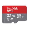 SANDISK 32GB Ultra microSDHC+SD Adapter