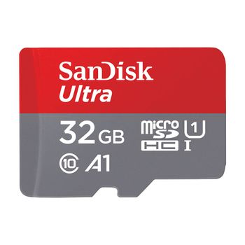 SANDISK Minneskort MicroSDHC Ultra 32GB 120MB/s UHS-I Adapt (SDSQUA4-032G-GN6IA)