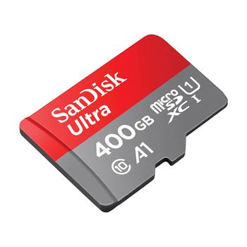 SANDISK Ultra 400GB mikroSDXC UHS-I minneskort (SDSQUA4-400G-GN6MA)