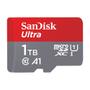 SANDISK k Ultra - Flash memory card (microSDXC to SD adapter included) - 1 TB - A1 / UHS-I U1 / Class10 - microSDXC UHS-I
