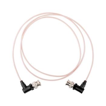 NORTH 3G-SDI Kabel BNC Hane-Hane 80cm Vinklade kontakter  Extra Tunn (593502)
